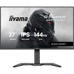 Monitor iiyama G-Master GB2741HSU-B1 27" FullHD 144Hz IPS 1ms G-SYNC FreeSync Altoparlanti USB