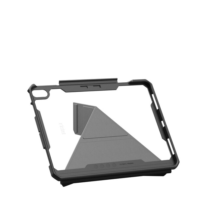 Capa para tablet Urban Armor Gear 124474114040, 27,9 cm (11"), formato folio, preta e transparente.