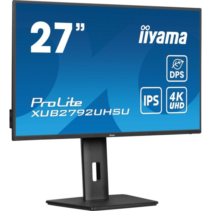 Monitor iiyama ProLite XUB2792UHSU-B6 27" IPS 4K 100Hz USB-C Altavoces Altura Ajustable