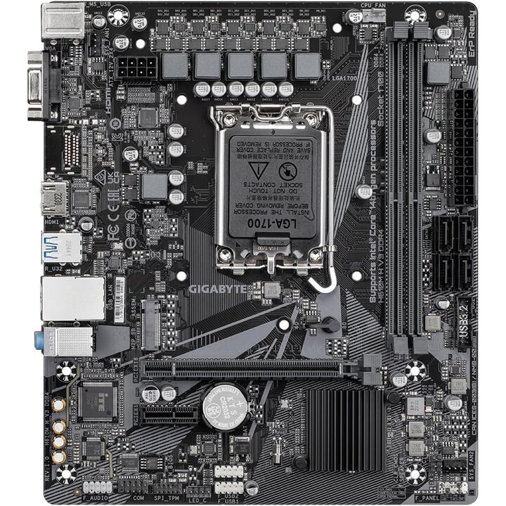 Gigabyte H610m H V3 Ddr4 Motherboard Intel H610 Express Lga 1700 Micro Atx