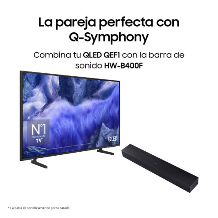 Tv Samsung, 50 Pulgadas,tv Qled Qe1f 4k Vision Ai Smart Tv 2025, 127 Cm, 3840 X 2160 Pixeles, Qled, Smart Tv, Wifi