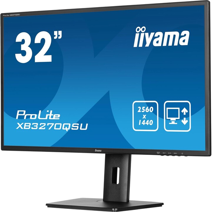 Monitor iiyama ProLite XB3270QSU-B1 31.5" LED IPS QHD 100Hz