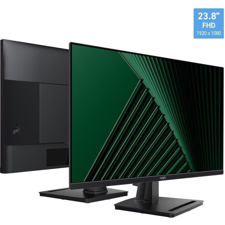 Écran LCD | MSI | PRO MP245G | 23,8 pouces | Professionnel | Dalle IPS | 1920 x 1080 | 16:9 | 100 Hz | 1 ms | Haut-parleurs | PR