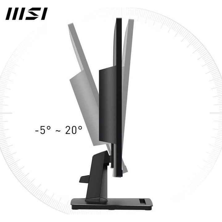 Écran LCD | MSI | PRO MP245G | 23,8 pouces | Professionnel | Dalle IPS | 1920 x 1080 | 16:9 | 100 Hz | 1 ms | Haut-parleurs | PR