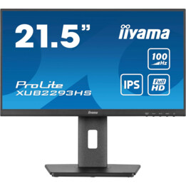 Monitor iiyama ProLite XUB2293HS-B6, 54.6cm (21.5) 1920x1080 Pixels Full HD LED - New item, but with damaged box