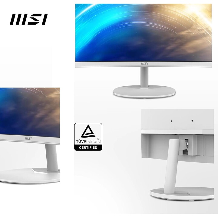 Msi Monitor Pro Mp341cqw 34" Curved. 3440 X 1440 Uwqhd. 100hz. White