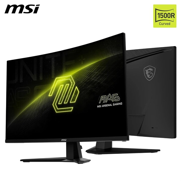 Écran LCD | MSI | MAG 274CXF | 27 pouces | Gaming/Incurvé | Inclinable | Mat | Dalle VA | 1920 x 1080 | 16:9 | 280 Hz | 0,5 ms |