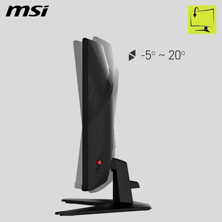 Écran LCD | MSI | MAG 274CXF | 27 pouces | Gaming/Incurvé | Inclinable | Mat | Dalle VA | 1920 x 1080 | 16:9 | 280 Hz | 0,5 ms |