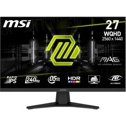 LCD Monitor|MSI|MAG 274QF X24|27"|Gaming|Matte|Panel IPS|2560x1440|16:9|240Hz|0.5 ms|Colour Black|MAG274QFX24