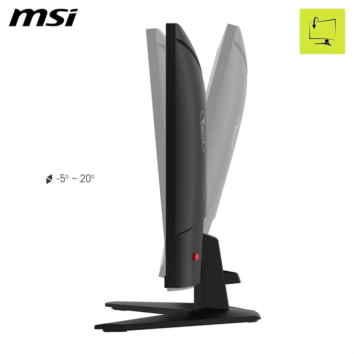 Monitor LCD|MSI|MAG 274QF X24|27"|Gaming|Mate|Panel IPS|2560x1440|16:9|240Hz|0.5 ms|Color Negro|MAG274QFX24