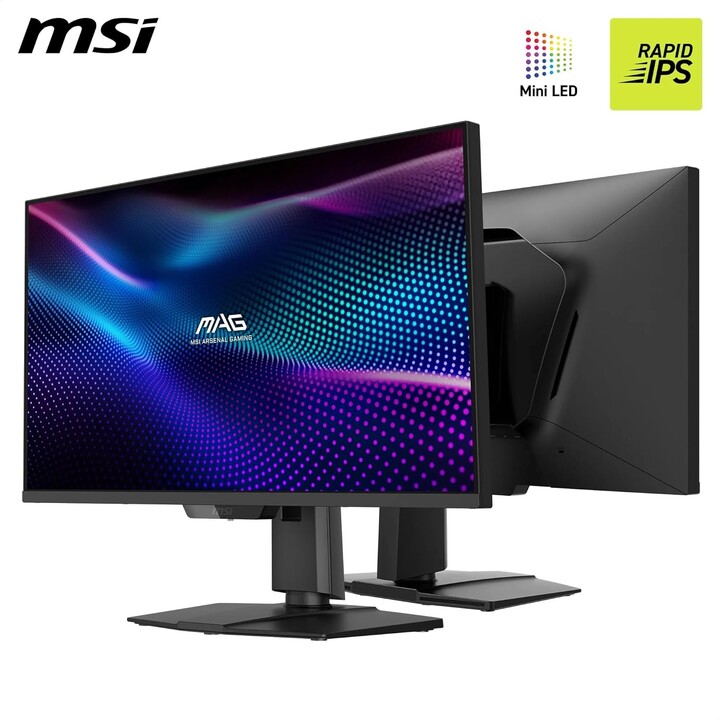 Monitor LCD|MSI|MAG 274UPDF E16M|27"|Gaming/Sem bordas/4K|Fosco|Painel IPS|3840x2160|16:9|160Hz|0,5 ms|Cor: Preto|MAG274UPD