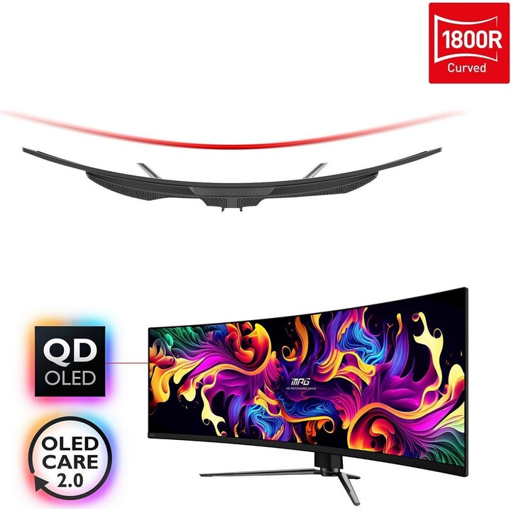 MSI MPG 491CQPDE Curved Gaming Monitor 124.46cm (49"")