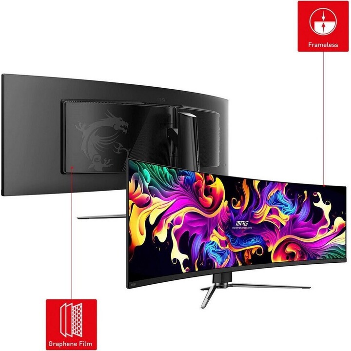 MSI MPG 491CQPDE Curved Gaming Monitor 124.46cm (49"")