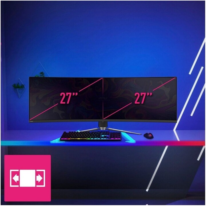 MSI MPG 491CQPDE Curved Gaming Monitor 124.46cm (49"")