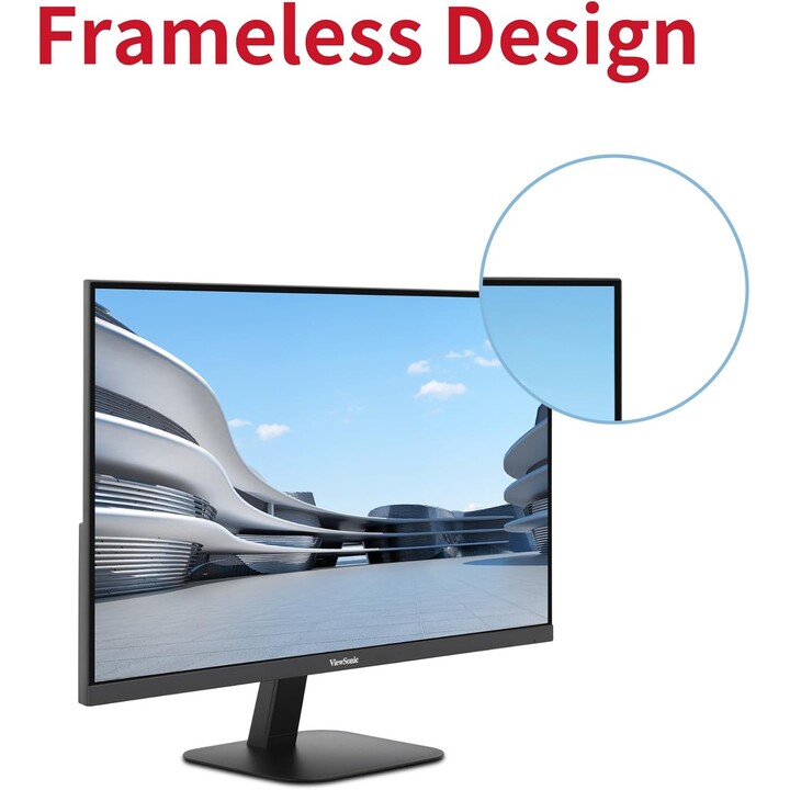 ViewSonic VA270-H-2 Monitor 27" Full HD 100Hz con Tiempo de Respuesta Rápido 1ms Negro