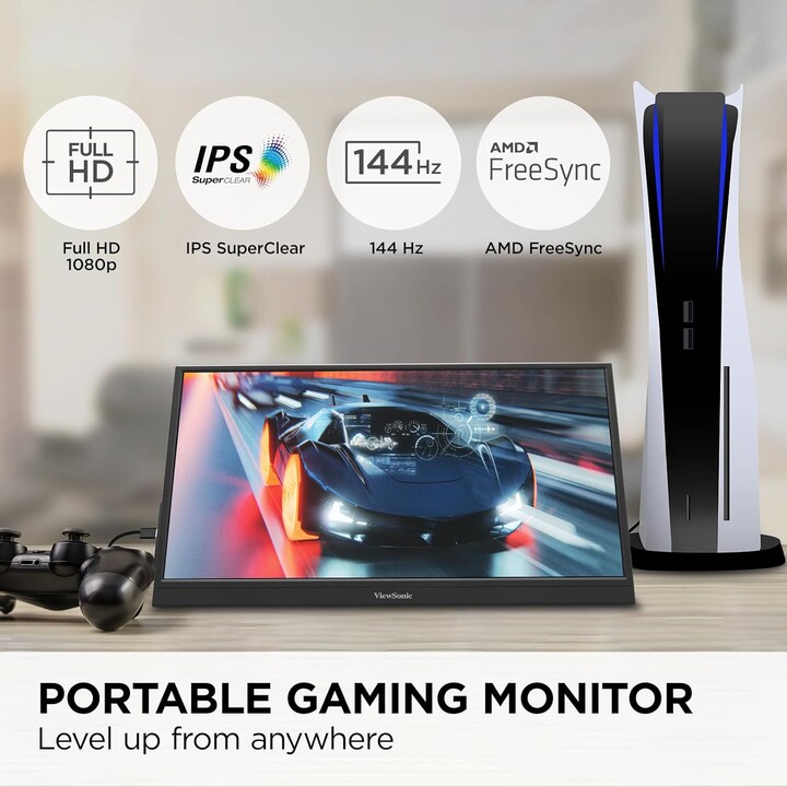 Viewsonic 39.6cm VX1654 16:9 mHDMI/USBC 144Hz FHD