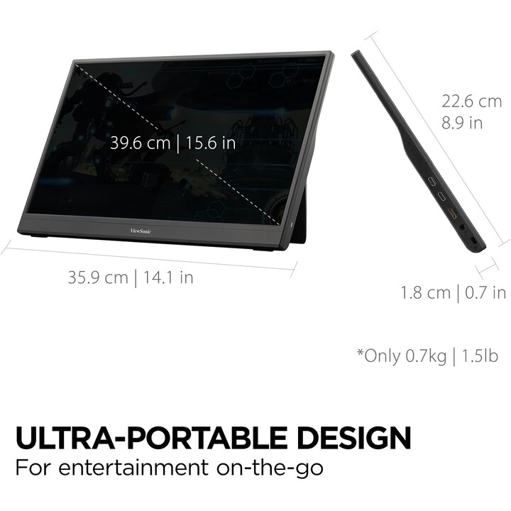 Viewsonic 39.6cm VX1654 16:9 mHDMI/USBC 144Hz FHD
