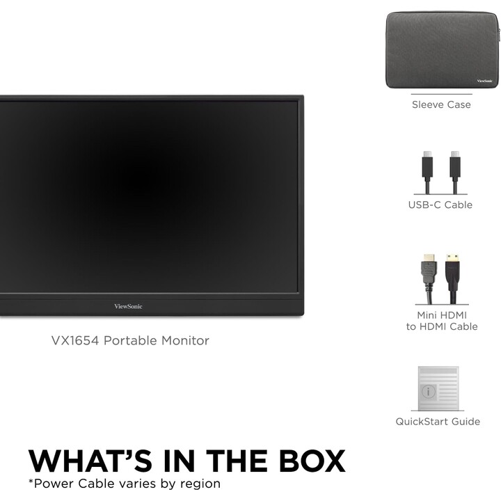Viewsonic 39.6cm VX1654 16:9 mHDMI/USBC 144Hz FHD
