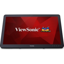 ViewSonic TD2430 24 Monitor de pantalla táctil HD Full HD, toque de 10 puntos, negro