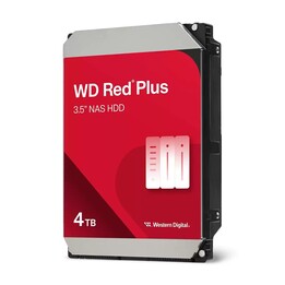 Dysk HDD WD Red Plus WD40EFZZ (4 TB; 3.5"; 256 MB; 5400 rpm)