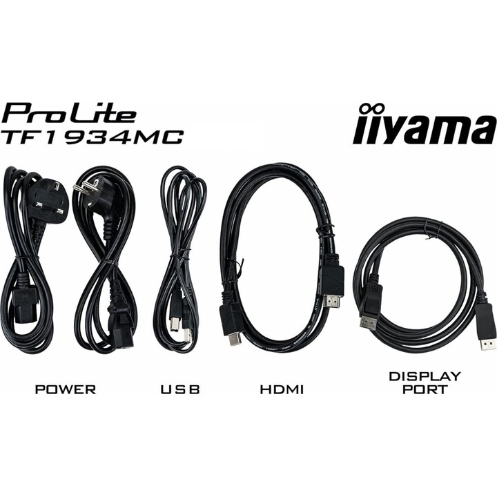 iiyama Prolite TF1934MC-B7X Monitor PC 19" 1280 x 1024 Pixeles SXGA LED Pantalla táctil Negro