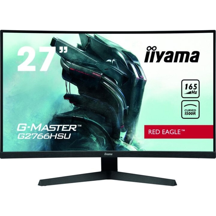 Curved Monitor iiyama G-MASTER Red Eagle G2766HSU-B1 27" LED FullHD 165Hz FreeSync Premium