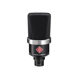 Neumann TLM 102 MT Studio-Set - Micrófono de condensador de gran diafragma con soporte antivibración, negro