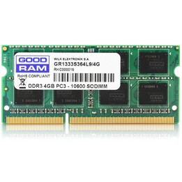 Goodram 4GB DDR3 PC3-12800 módulo de memoria 1600 MHz