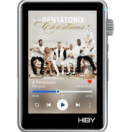 Hiby R3 II 2025 Prateado - Reprodutor de Áudio Hi-Res