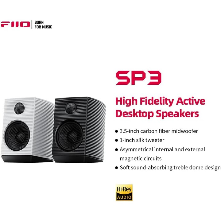 FiiO SP3 80W Noir - Haut-parleurs actifs