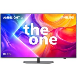 Téléviseur Philips The One Ambilight QLED 55" 55PUS9010 Ultra HD 4K Dolby Vision Dolby Atmos Titan OS
