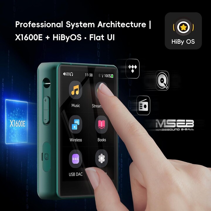 Hiby R3 Pro II Silver - Hi-Res Player