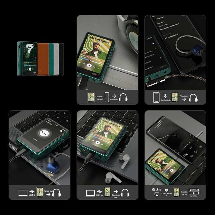 Hiby R3 Pro II Plata - Reproduktionsgerät Hi-Res