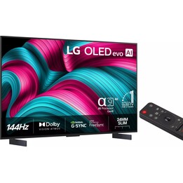 Smart TV Preto LG EVO TV OLED65C54LA 65" 4K UHD OLED