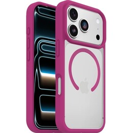 Otterbox React Series MagSafe-Hülle für iPhone 17 Pro, transparent/rosa