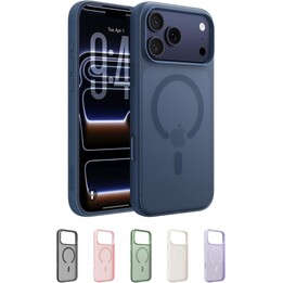 Funda Belkin SheerForce Grip para iPhone 17 Pro Max compatible con MagSafe - Azul
