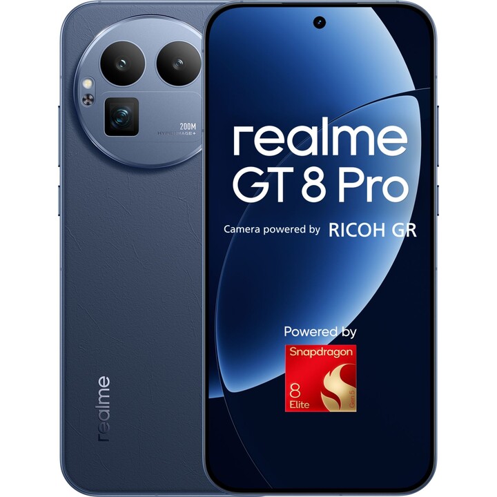 Realme GT 8 Pro 5G, 12GB 256GB, 6.79 AMOLED 2K 144Hz, 7000mAh, Dual Sim, Azul
