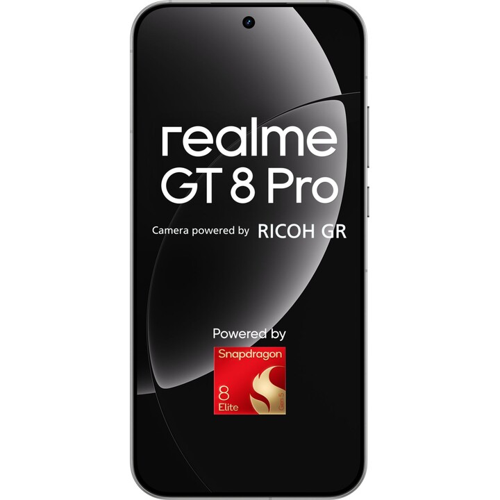 Realme GT 8 Pro 5G, 12GB 256GB, 6,79 AMOLED 2K 144Hz, 7000mAh, Doppia SIM, Bianco