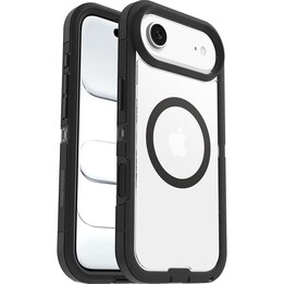 Otterbox Defender Series Pro XT Clear MagSafe Case for iPhone Air, Clear/Black