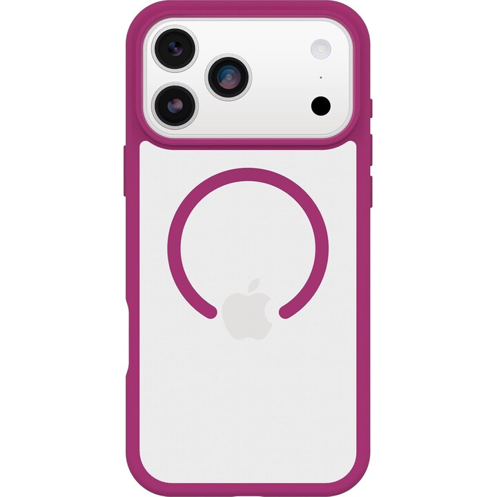 Otterbox React Series MagSafe-Hülle für iPhone 17 Pro Max, transparent/rosa