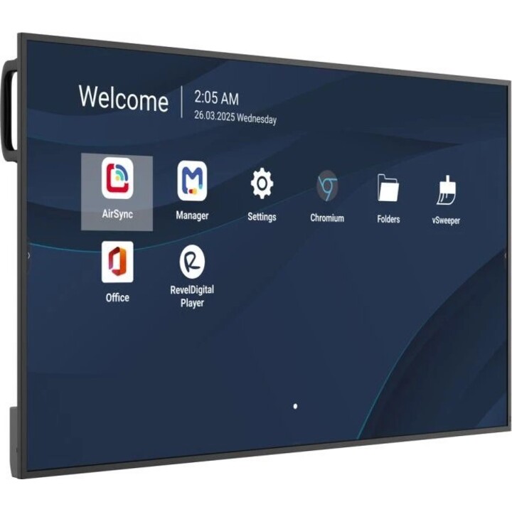 ViewSonic Cde6530 65" LCD Digital Signage Display Schwarz