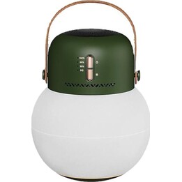 Luz de camping al aire libre con Altavoz Bluetooth Verde