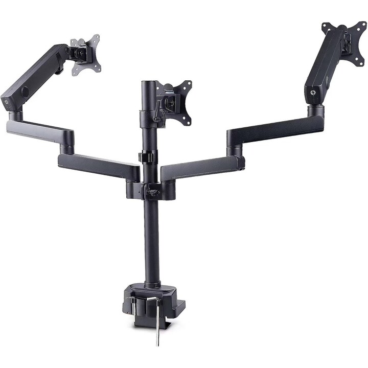 StarTech Supporto da scrivania per tre monitor 3 schermi fino a 27" Braccia articolate regolabili