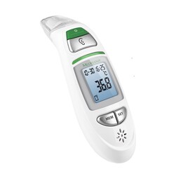 Medisana TM 750 Digital Thermometer with Remote Sensor, White, Ear, Forehead Buttons
