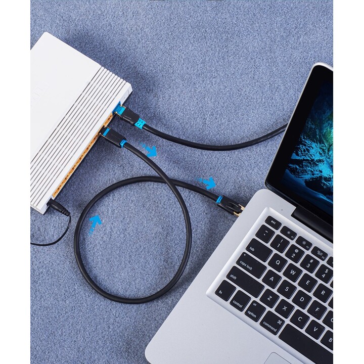 Vention RJ45 SFTP Network Cable IKABL Cat.8/ 10m/ Black