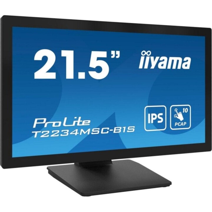 iiyama ProLite T2234MSC-B1S 21.5" FullHD 8ms IPS Touchscreen Monitor IP65 VESA Mount Speakers
