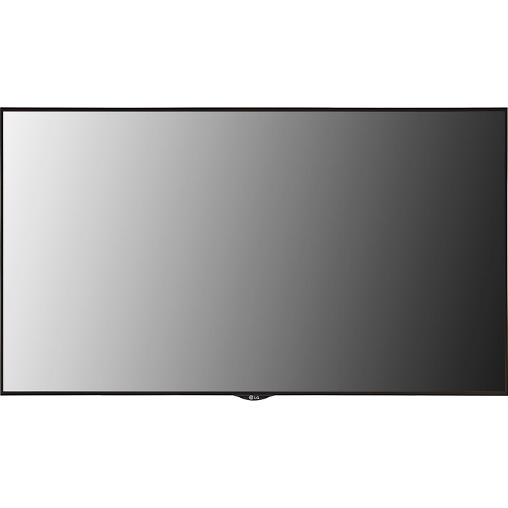 Pantalla plana Samsung 75p 4K Ultra HD para señalización digital, negra