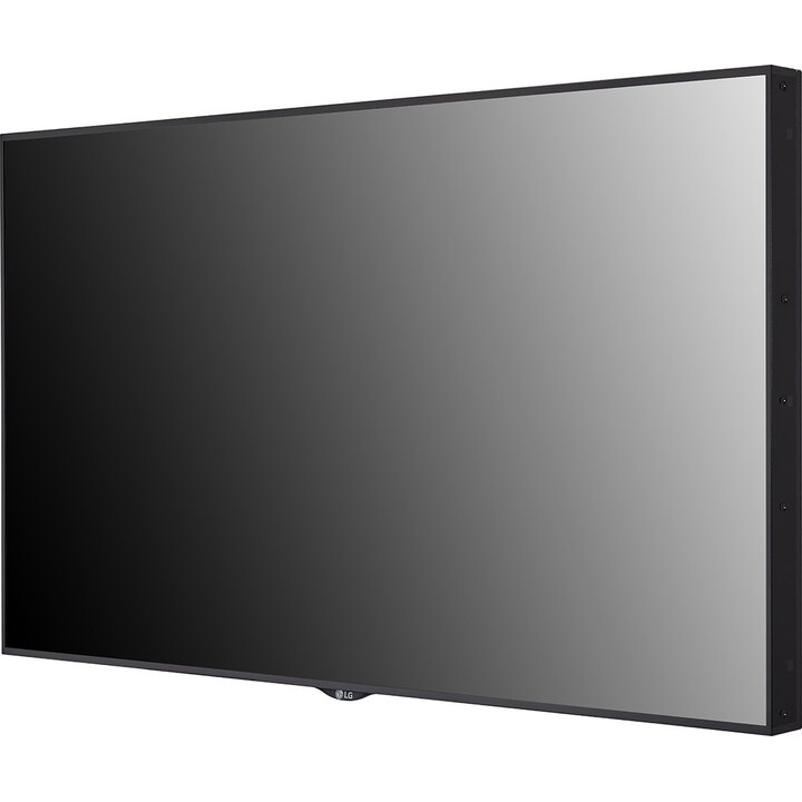 Pantalla plana Samsung 75p 4K Ultra HD para señalización digital, negra