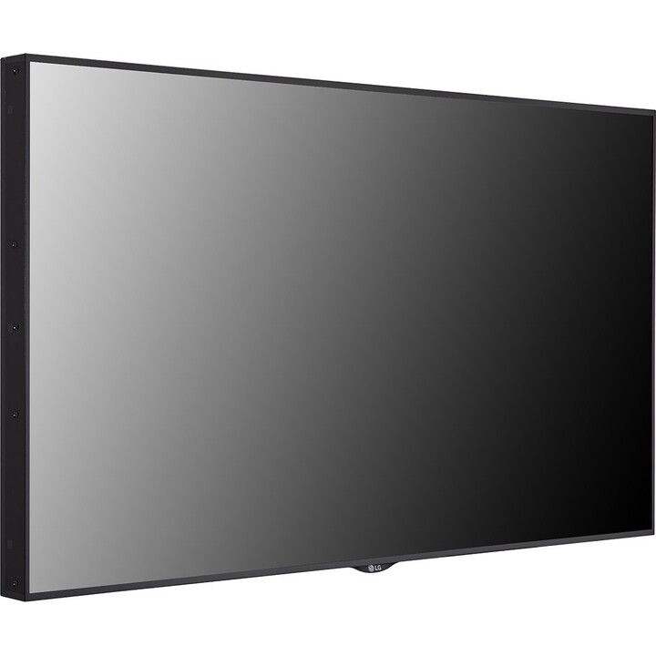 Pantalla plana Samsung 75p 4K Ultra HD para señalización digital, negra
