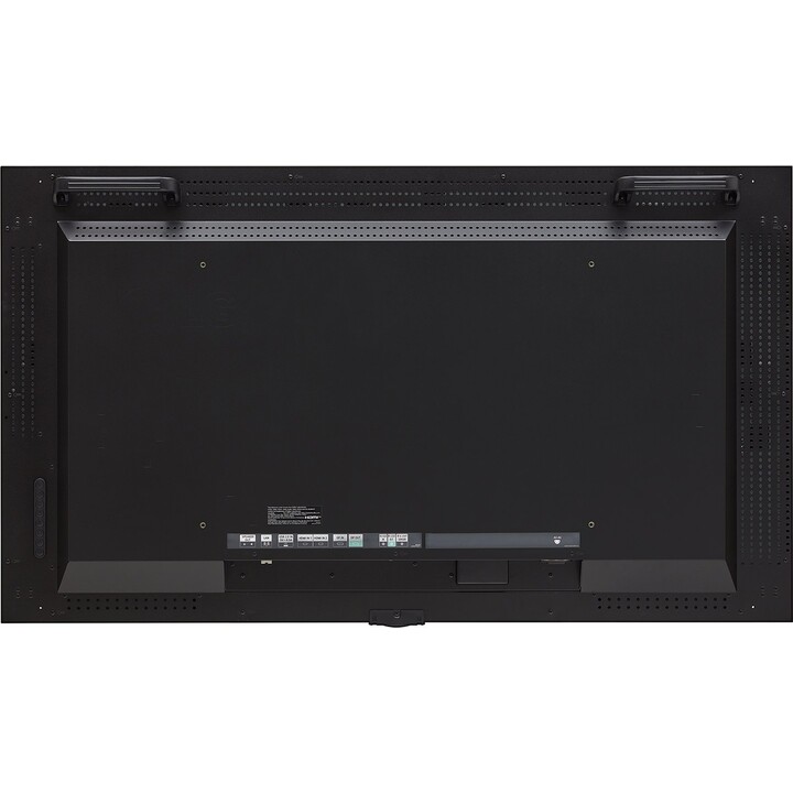 Pantalla plana Samsung 75p 4K Ultra HD para señalización digital, negra